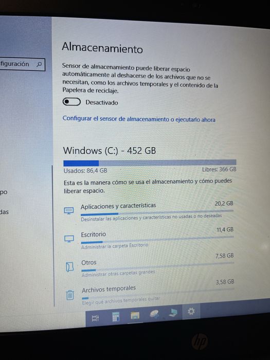 Portatil HP 14 usado