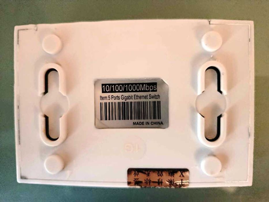 Switch de Rede 5 Portas Gigabit