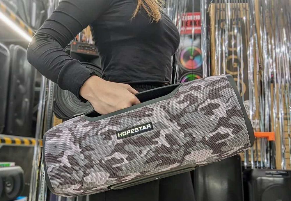 Колонка Hopestar A6X 65вт с подсветкой