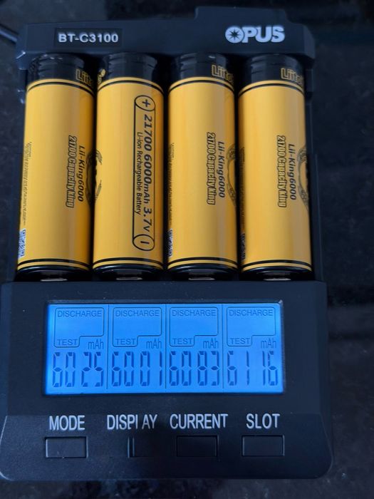 Акумулятор LiitoKala 18650 King 4000 mAh 21700 6000 мАг