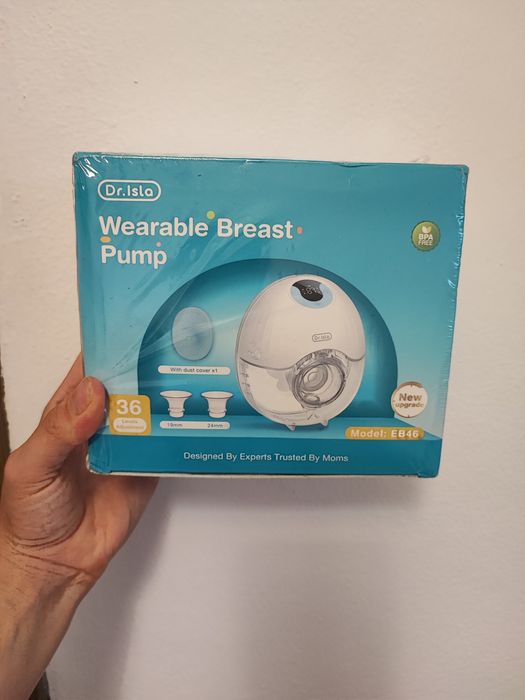 bomba de amamentação    ( NOVO) Dr. Isla Wearable Breast Pump (модель EB46) —