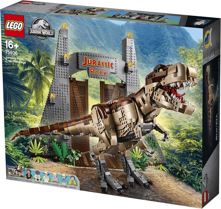 LEGO Jurassic World 75936 - Park Jurajski: atak tyranozaura