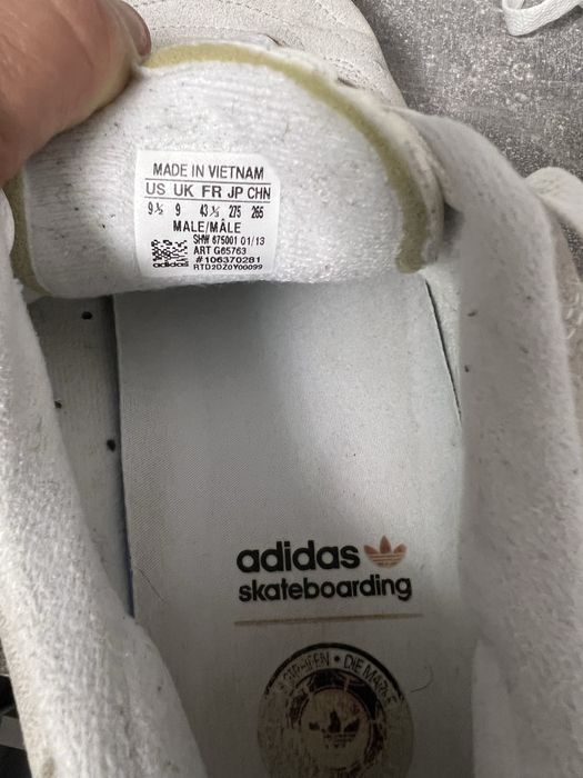 Кросівки кеди вінтажні шкіряні 43 р.Adidas Busenitz 100% оригінал