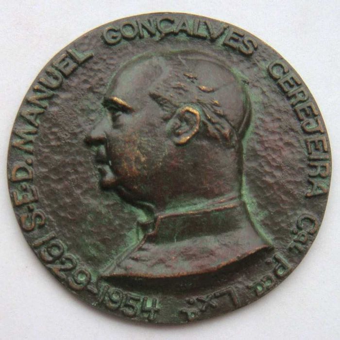 Manuel Gonçalves Cerejeira Bronze Medal by RAMOS DE ABREU