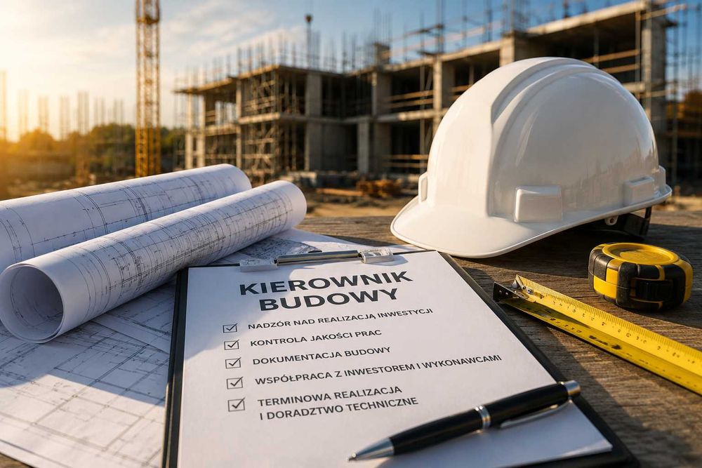 Kierownik Budowy/Inspektor Nadzoru/Opinie Techniczne/Legalizacje/Rozwiązywanie trudnych spraw