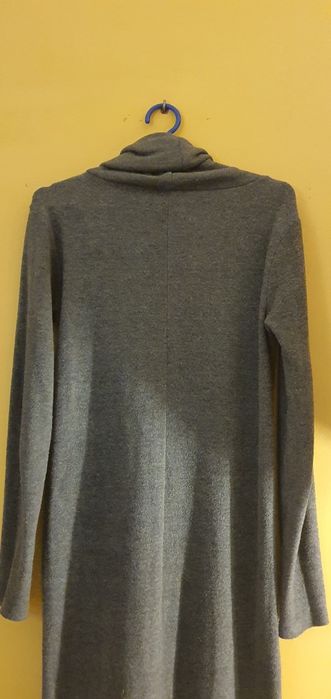 Sukienka z golfem szara M