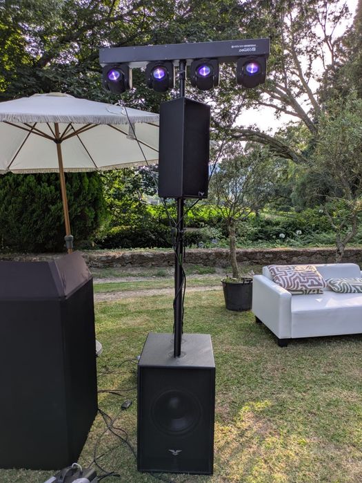 PA Tecamsound+ Cameo HydraBeam 4000 RGBW Moving Head Bar