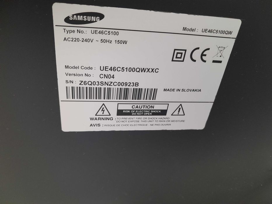 TV Led Samsung - Ecrã com Defeito