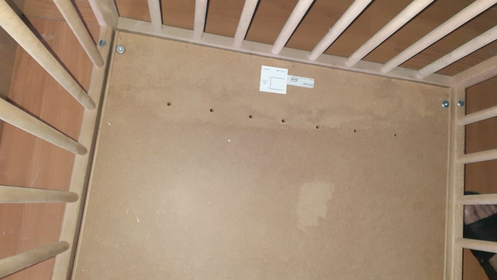 Berço e colchão bebé Sniglar  ikea faia