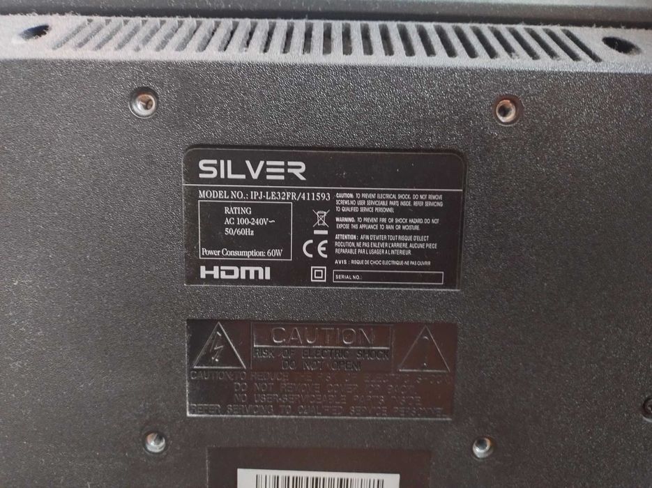 Tv Silver 32" (Não há imagem)