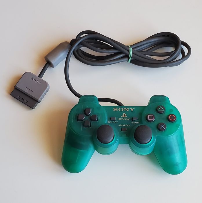 Comando original PS1 green [ótimo estado]