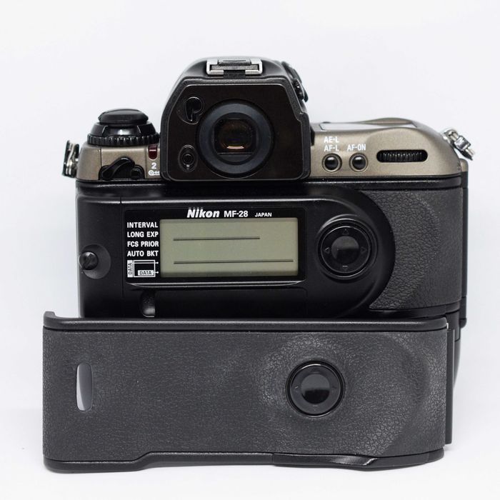 Nikon F5 SLR 50th Anniversary with SB-27 Flash, MF-28 Back, MN-30 Battery Packs, etc.64552273359875123