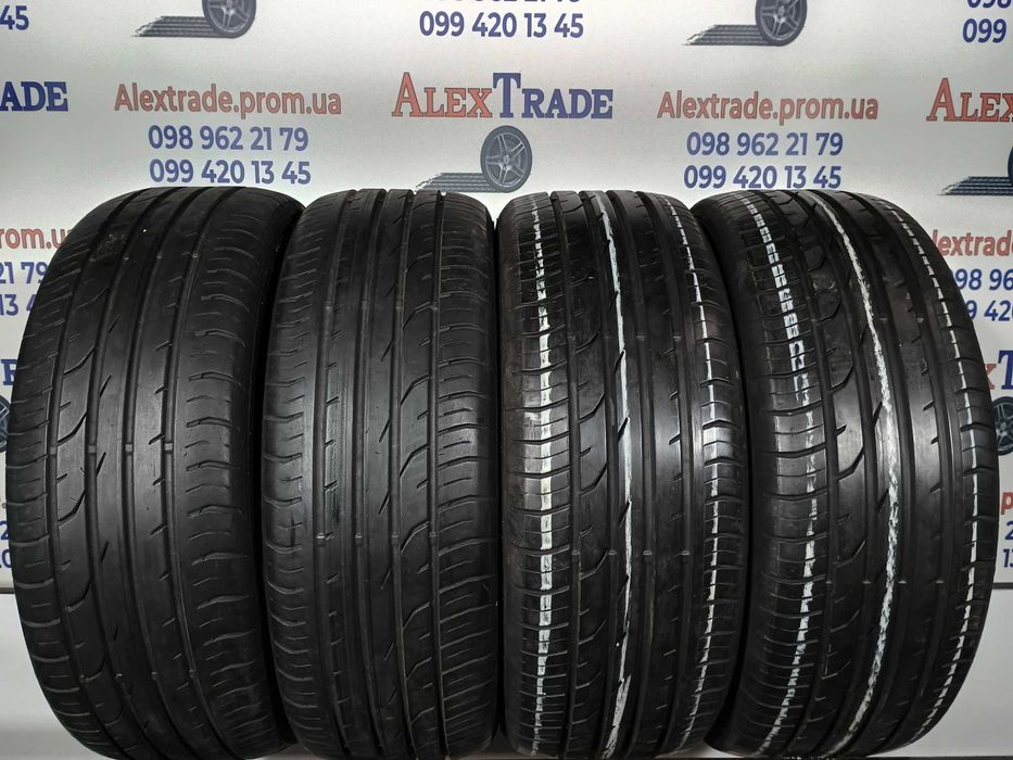 4 шт. 205/55 R16 Continental ContiPremiumContact 2 літні шини вживані