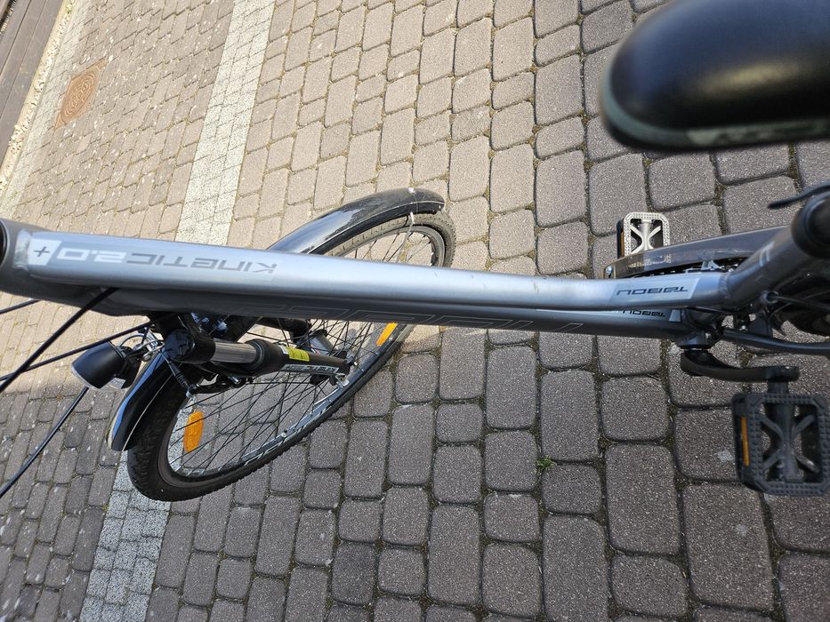 Rower trekkingowy Tabou Kinetic 2.0 PLUS dla kobiet, rama 17 ", szary