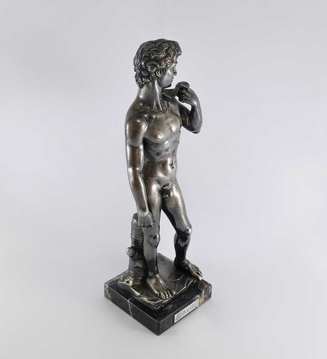 Rzeźba autorska - DAVID - srebro próba 925