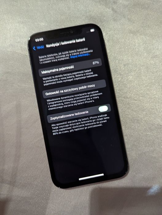 iPhone 12 Black 64GB Bardzo dobry