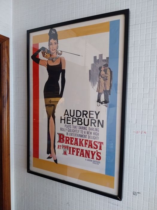 Quadro do filme "Breakfast at Tiffany's"