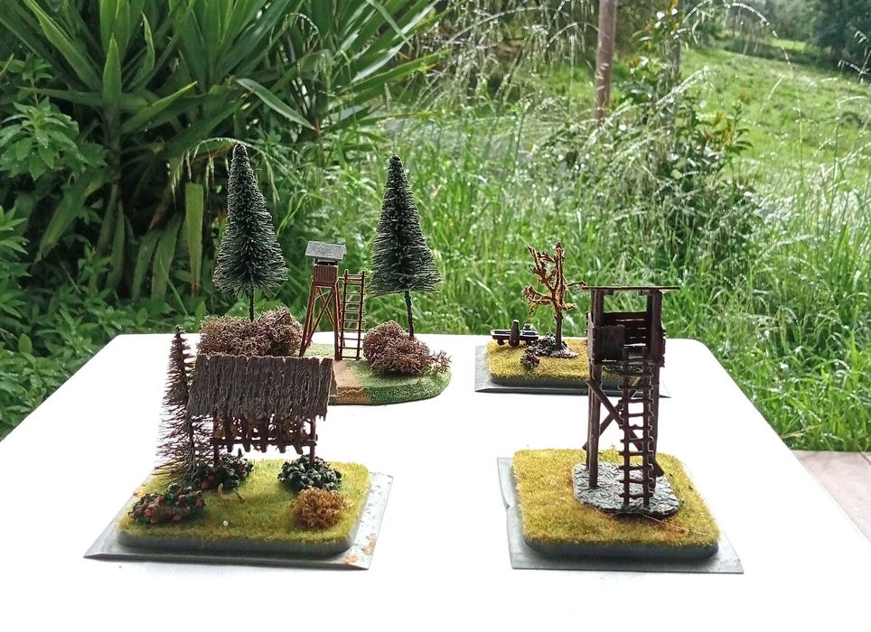 FALLER, Arbustos e adereços para decoração