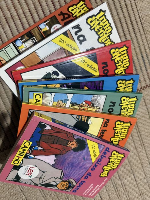 Conjunto de livro “uma aventura em”