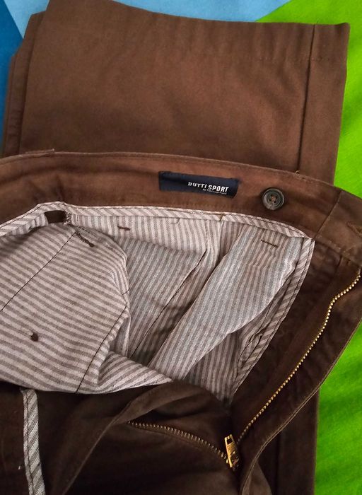 Calça Castanha Massimo Dutti