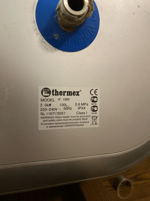 Водонагревательный бак Thermex IF100V