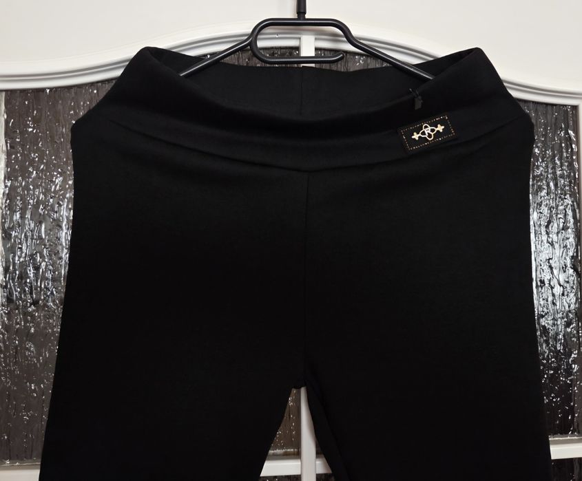 Legginsy Damskie Czarne S/M 28