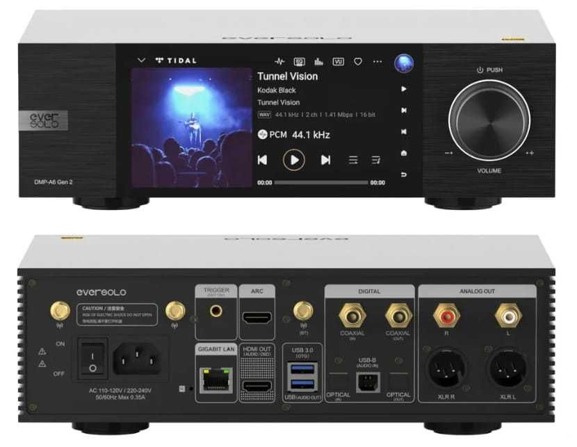 Odtwarzacz sieciowy - EverSolo DMP-A6 Gen 2 OD RĘKI nowy gwarancja