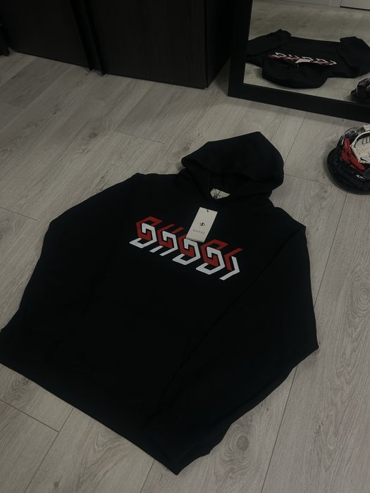 Худі Gucci Chain , SIZE S , чорна