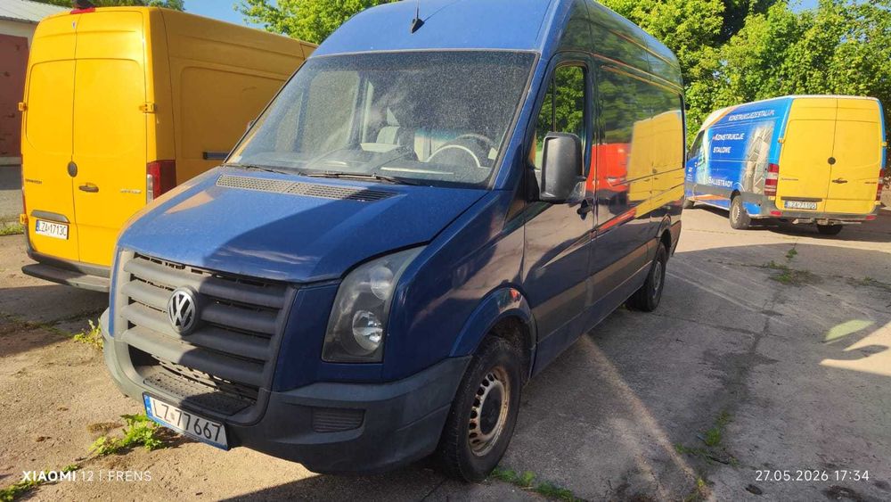 VW Crafter 2009 L2H2 - Uszkodzony silnik