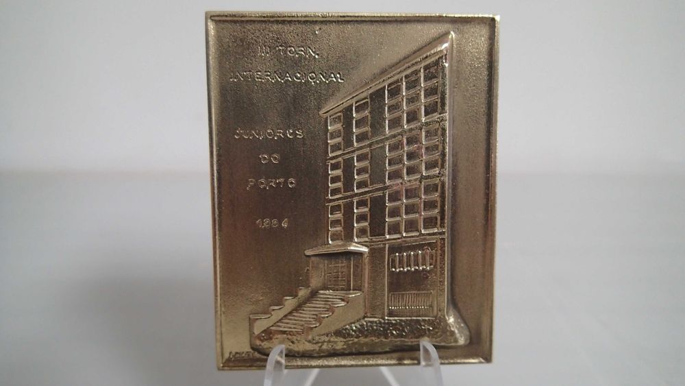 Placa em Bronze da Associação de Futebol do Porto