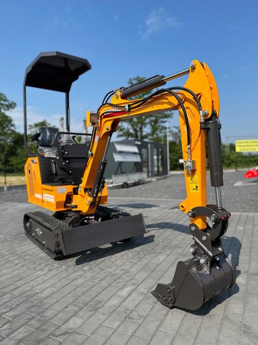 Nowa Minikoparka XN10 ramie skrętne hydraulika robocza