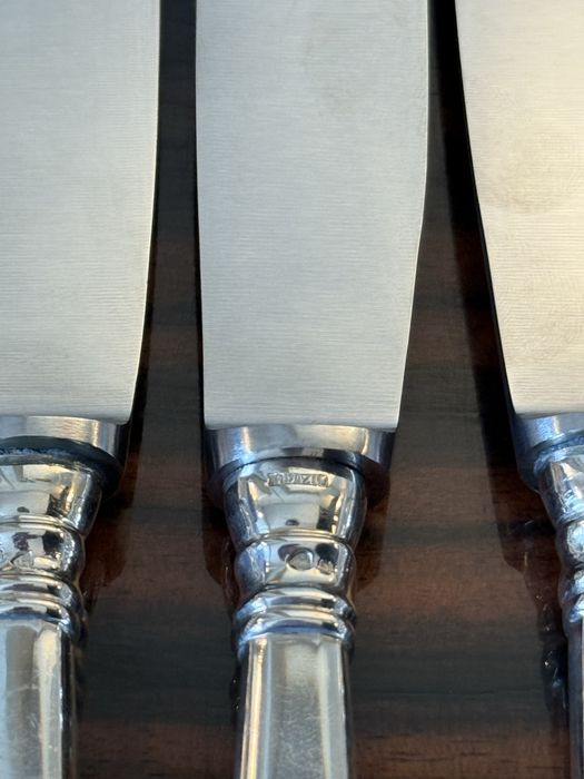 Peças Faqueiro Prata Topázio Caninhas