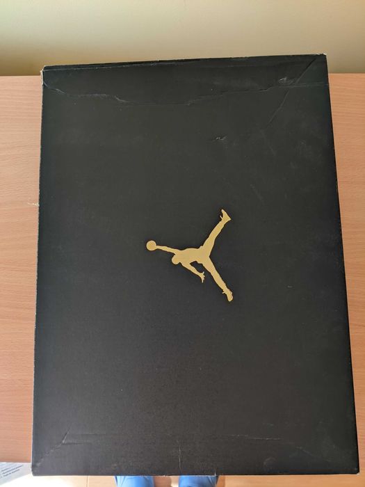 Pudełko po butach Jordan czarne, jordan original black box