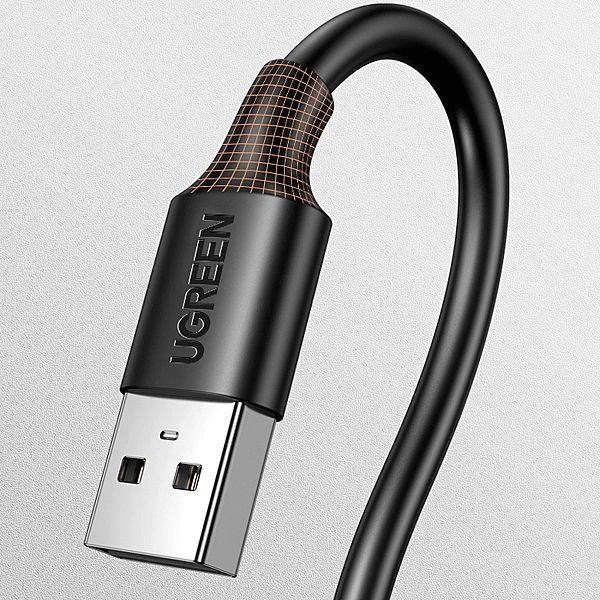 Ugreen kabel Usb - Usb 2.0/480Mb/s 0.25m czarny (us102)