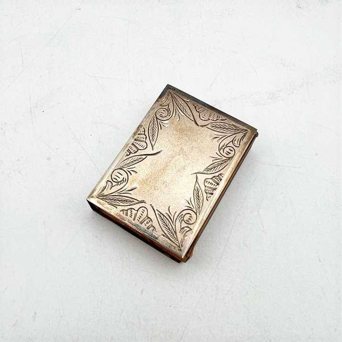 Caixa de Fósforo em Prata