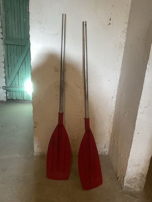 Wiosła aluminiowe do pontonu łodzi