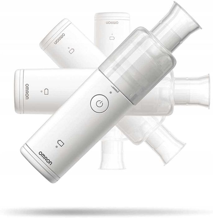 Inhalator membranowy Omron MicroAir U100 biały bateryjny ciągły