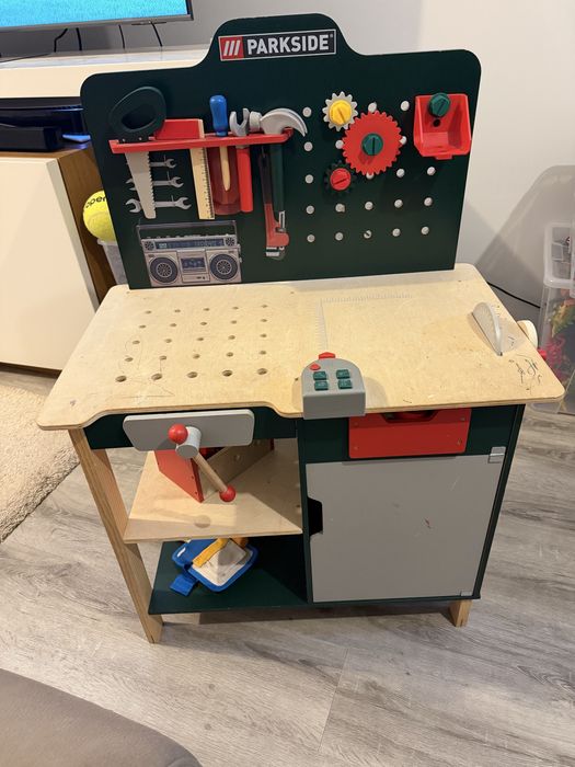 Mesa de carpinteiro criança