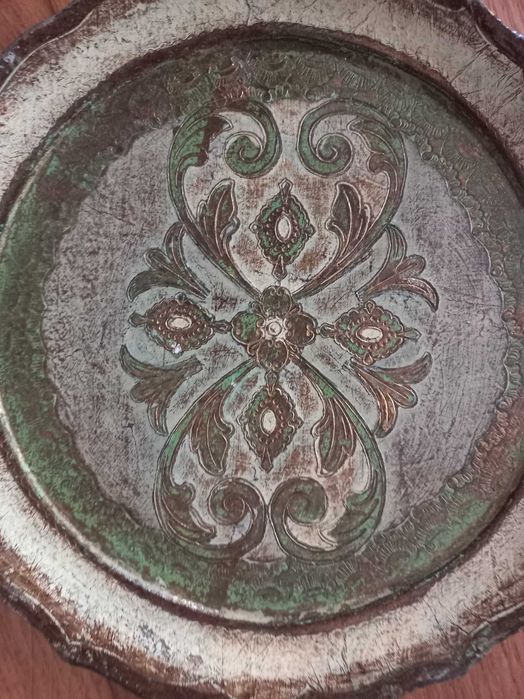 bandeja Madeira decorativa