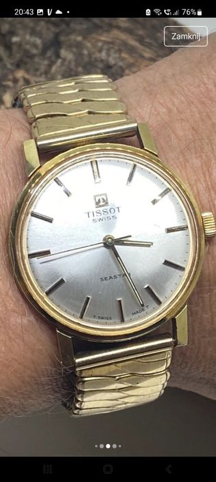Luksusowy zegarek Tissot  Seastar,  lata 60