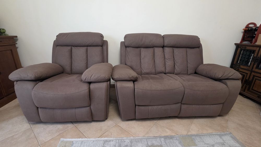 Sofas relax 2 lugares + 1 lugar