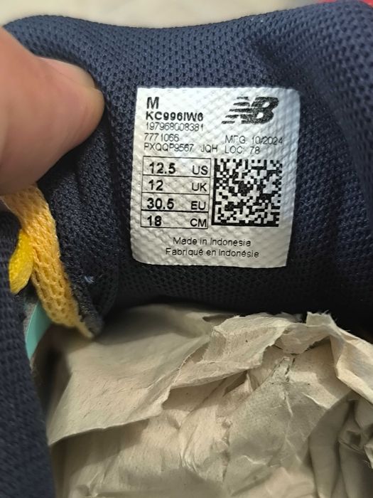Кросівки дитячі new balance 12,5