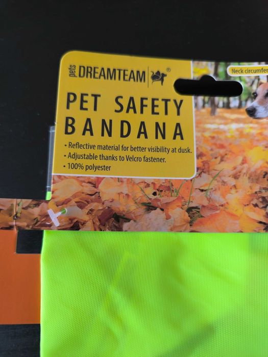 Bandana se segurança para cães