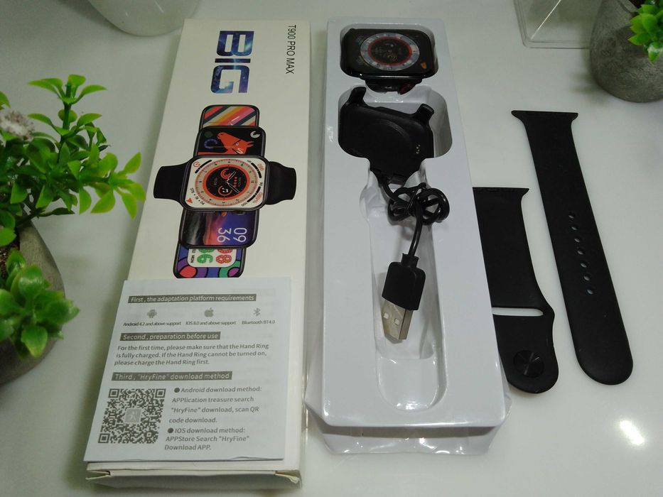 Смарт часы Т900 Smart Watch Смарт годинник Фітнес браслет Блютуз ‼️