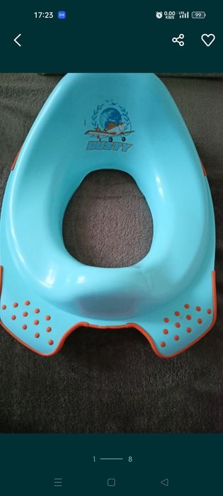 Nakładka podstawka nadstawka na WC toalete