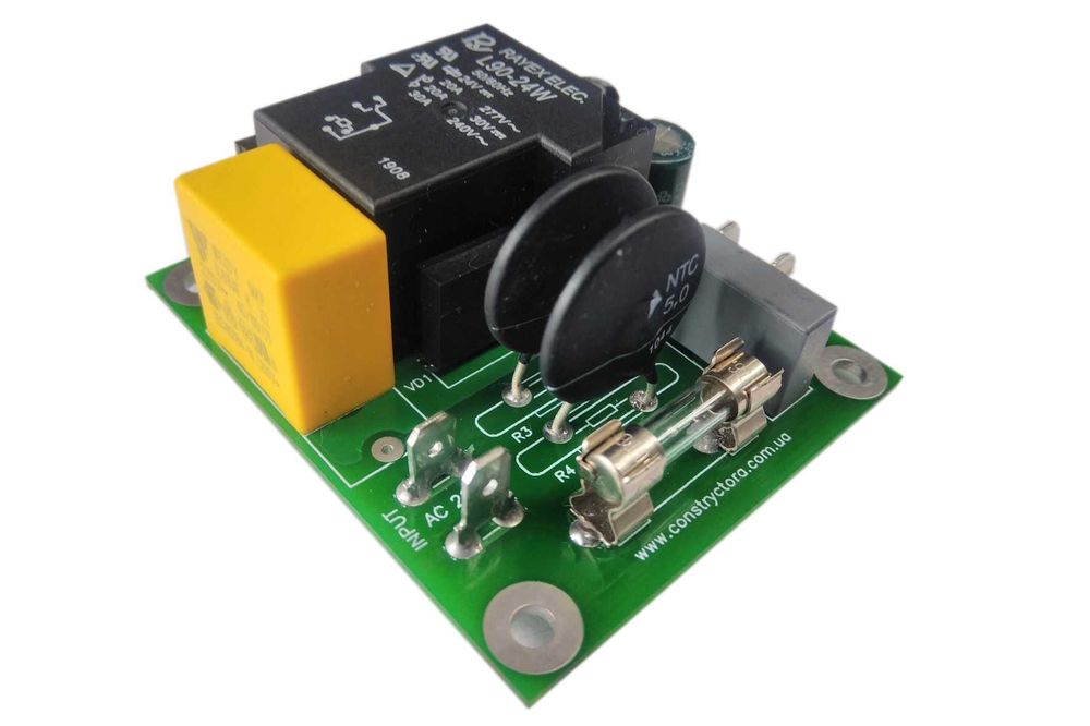 Soft start ( плата плавного пуску). Фільтр.