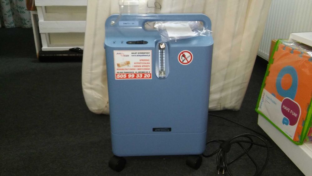 Używany koncentrator tlenu Philips EverFlo. Dostawa i montaż Łódź