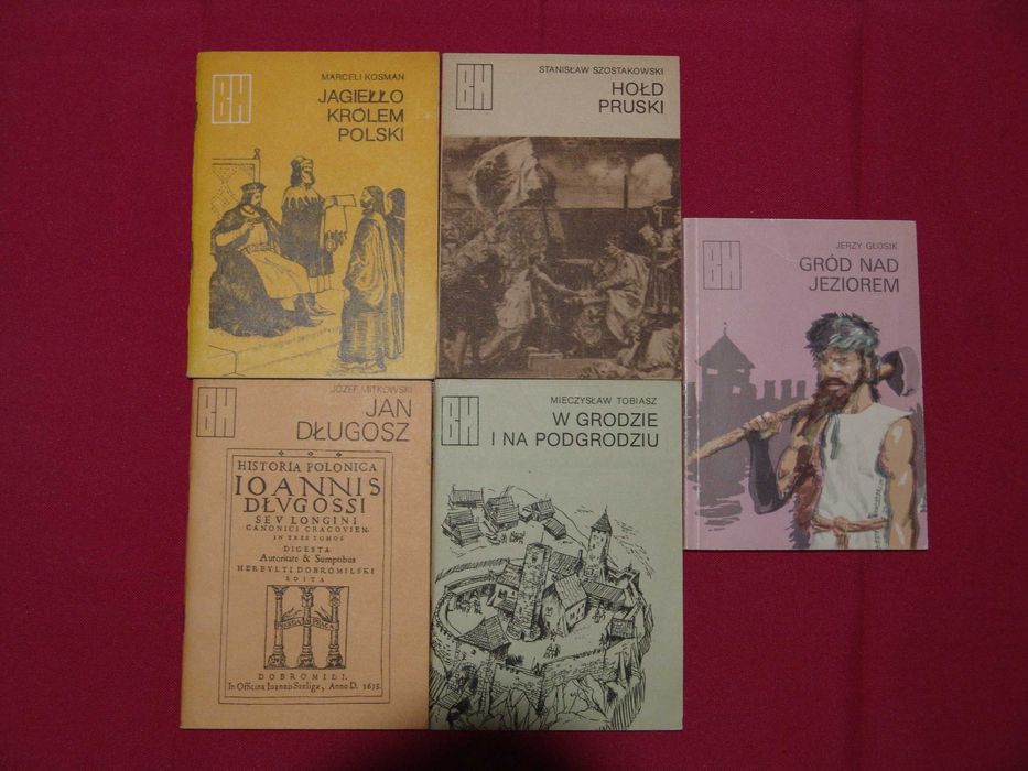 8 książek z Biblioteczki Historycznej