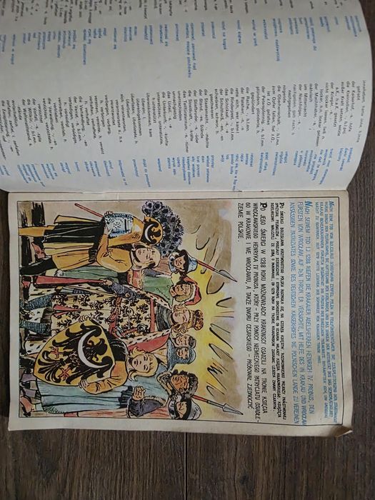 Komiks Władysław Łokietek. Ladislaus Ellenlang