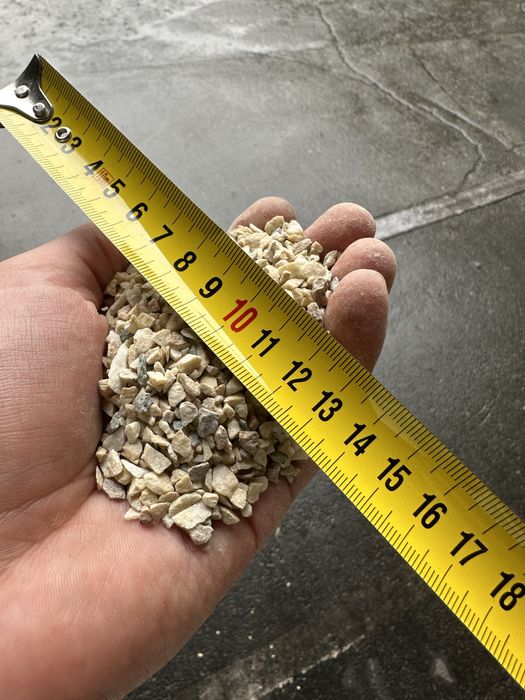 Мармурова Крихта Крем-сірий 25кг мраморная крошка